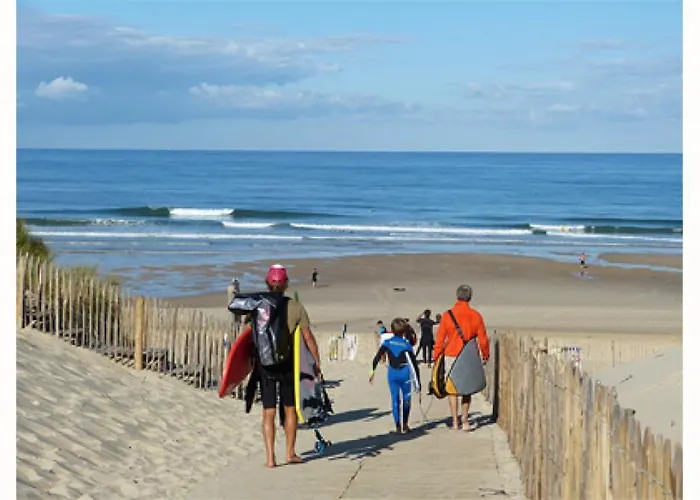 Superbe T3 Les Pieds Dans L'eau, Parking, Piscine En été * Lacanau